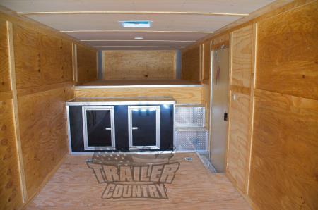 New 2026 Brand New Model 8.5x40 (32 + 8' RISER) Triple Axle, Enclosed Gooseneck