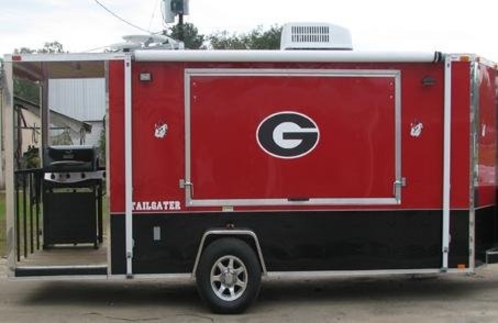 New NEW Tailgating Trailer that you design and we build to meet your Needs