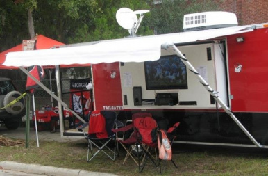 New NEW Tailgating Trailer that you design and we build to meet your Needs