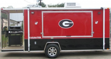 New NEW Tailgating Trailer that you design and we build to meet your Needs