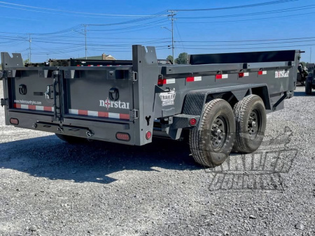 New 2026 NEW 7x14 Dump, 10 Gauge Floor, Charger, Tarp Kit, Barn Gate