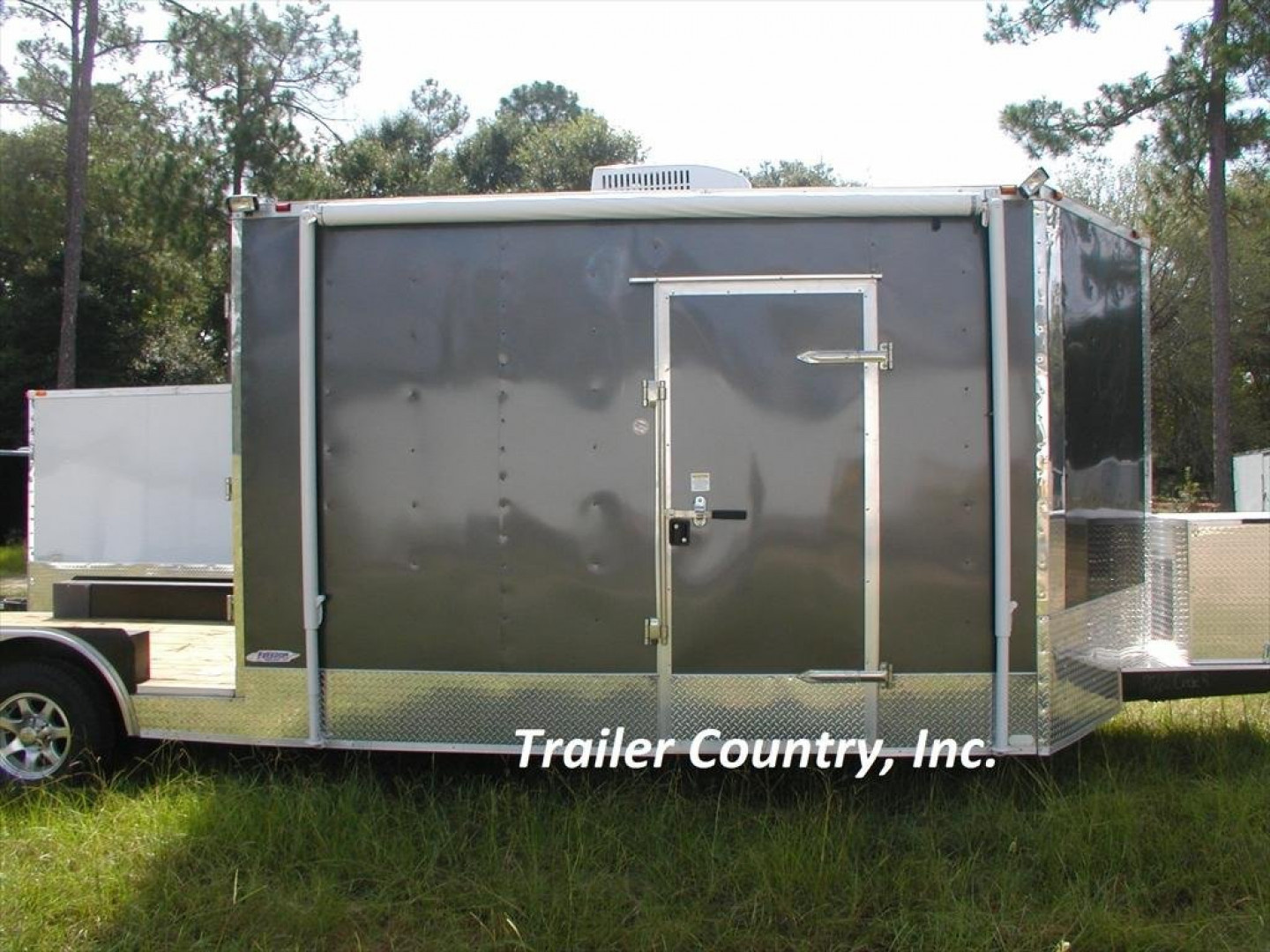 New 2026 Brand New 8.5 X 28 HYBRID CUSTOM Enclosed Utility Trailer - Rear Open Deck