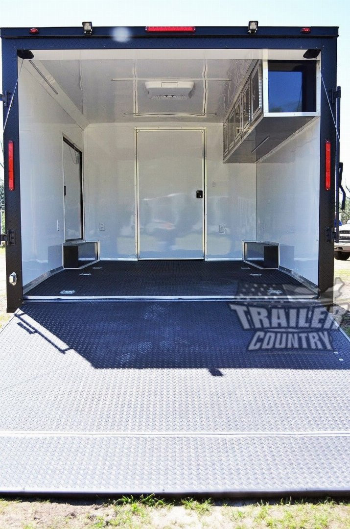 New 2026 Brand New Model 8.5 x 24 Tandem Axle, Enclosed Car Hauler Cargo Race Trailer
