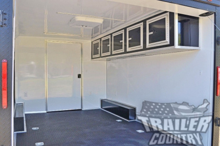New 2026 Brand New Model 8.5 x 24 Tandem Axle, Enclosed Car Hauler Cargo Race Trailer