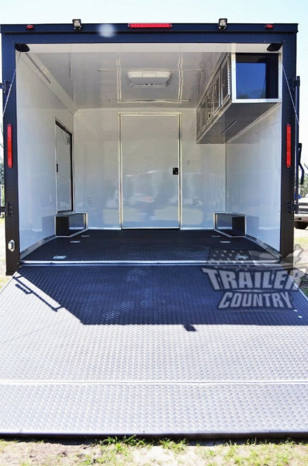 New 2026 Brand New Model 8.5 x 24 Tandem Axle, Enclosed Car Hauler Cargo Race Trailer
