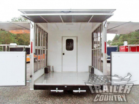 New 2026 NEW 8.5 x 22 Food Vending/Event Catering Trailer with Screened In Porch
