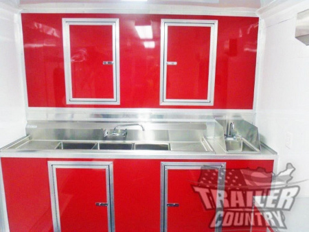 New 2026 NEW 8.5 x 22 Food Vending/Event Catering Trailer with Screened In Porch