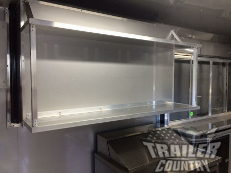 New 2026 NEW Model 8.5 x 28 Concession Trailer, Fully Loaded w/Equipment, Porch, Appliances
