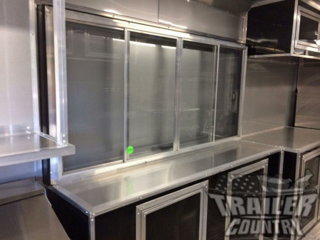 New 2026 NEW Model 8.5 x 28 Concession Trailer, Fully Loaded w/Equipment, Porch, Appliances