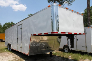 New NEW 8.5 x 32 Enclosed Gooseneck Cargo Trailer ** CUSTOMIZABLE**