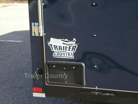 New 2026 Brand New Heavy Duty Model 7x16 Tandem Axle, V-Nosed Enclosed Trailer