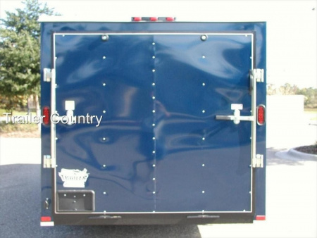 New 2026 Brand New Heavy Duty Model 7x16 Tandem Axle, V-Nosed Enclosed Trailer