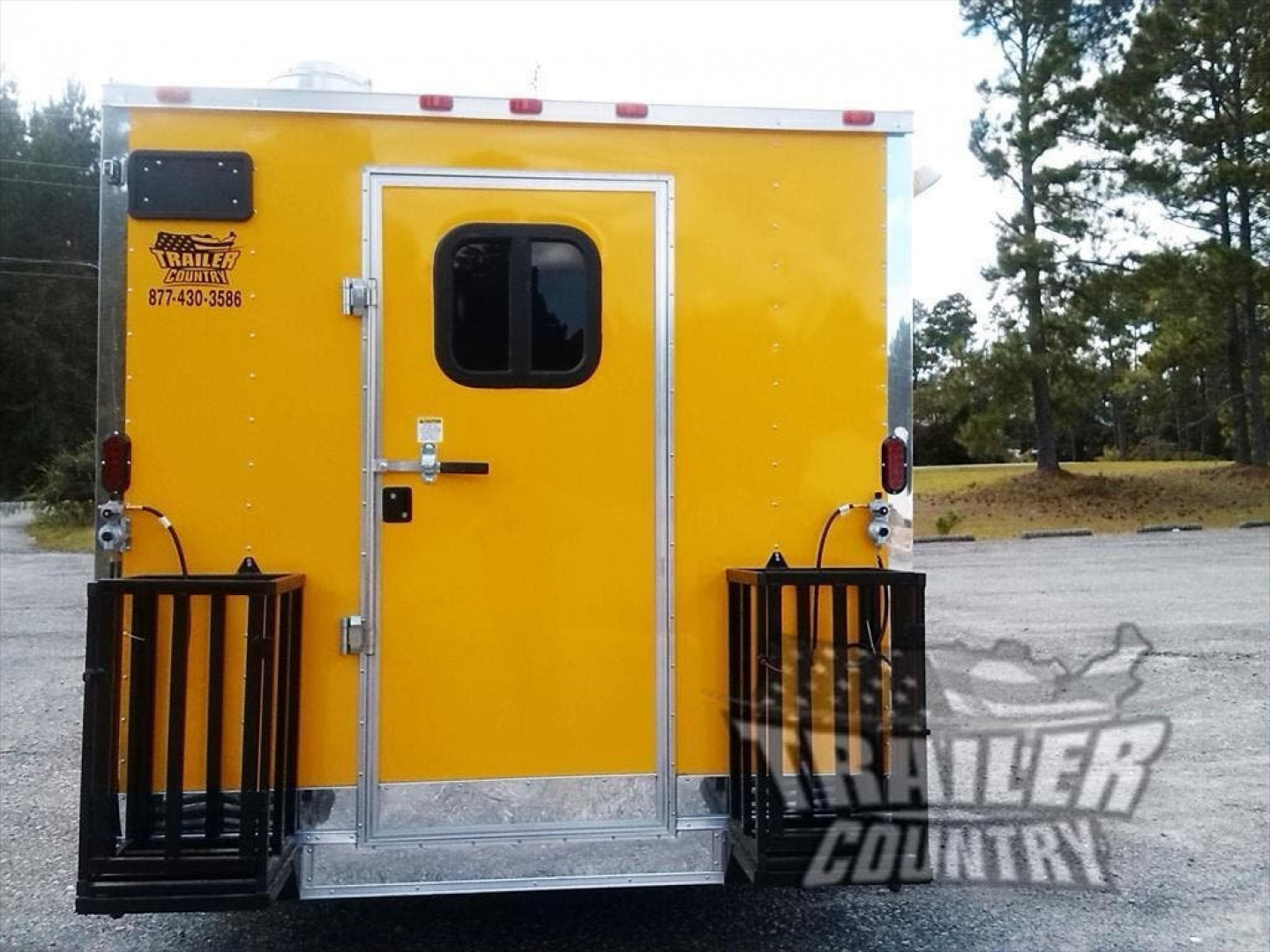 New 2026 NEW 8.5 X 16' V-NOSED ENCLOSED MOBILE KITCHEN VENDING TRAILER LOADED W/ OPTIONS & EQUIPMENT