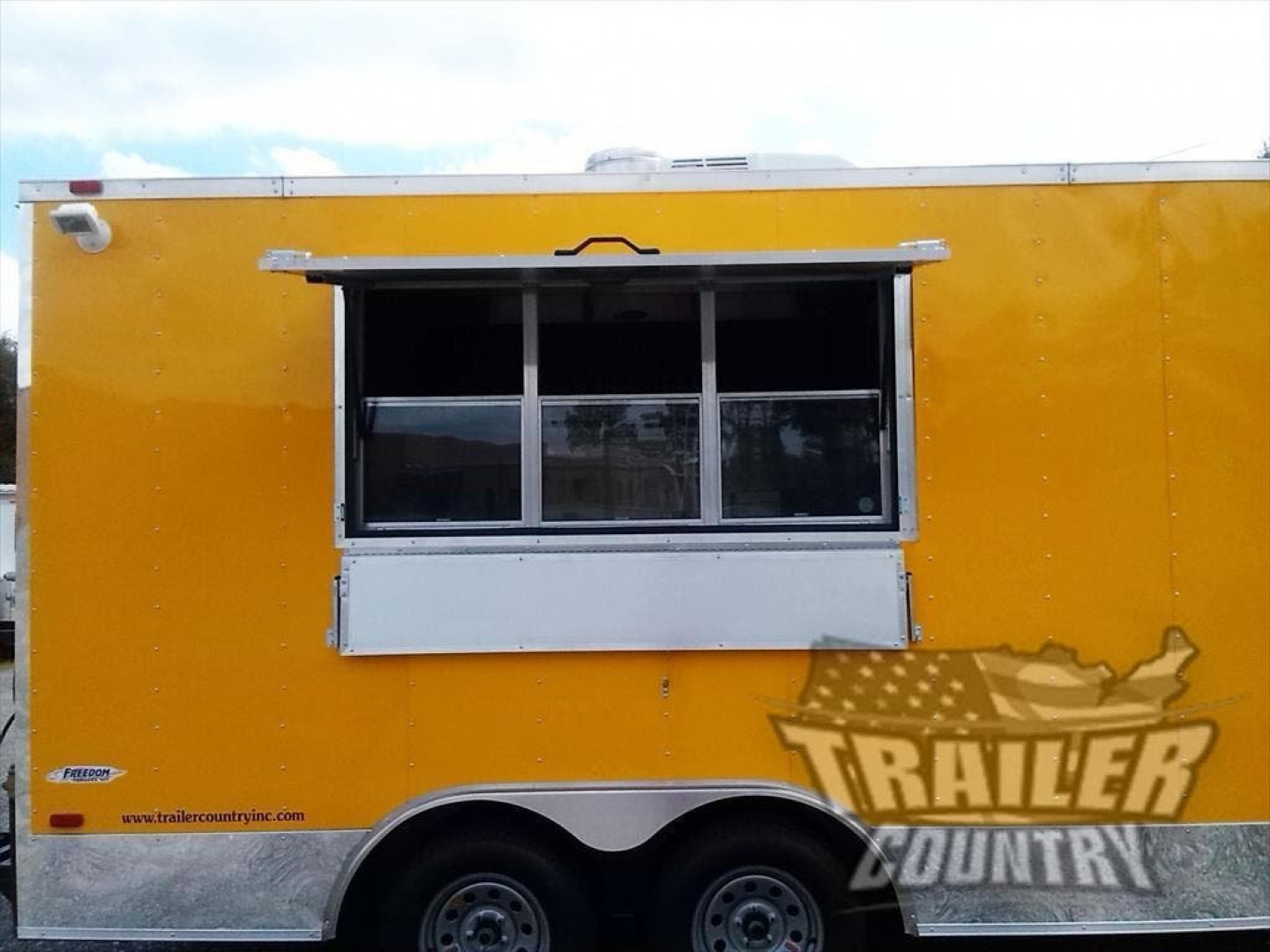 New 2026 NEW 8.5 X 16' V-NOSED ENCLOSED MOBILE KITCHEN VENDING TRAILER LOADED W/ OPTIONS & EQUIPMENT
