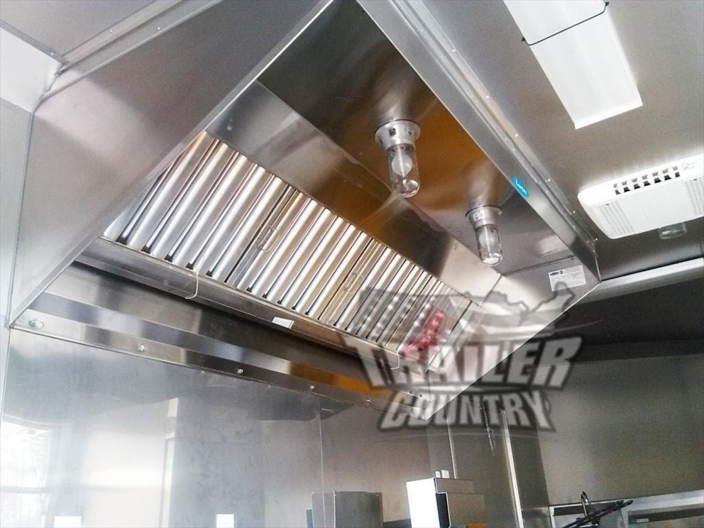 New 2026 NEW 8.5 X 16' V-NOSED ENCLOSED MOBILE KITCHEN VENDING TRAILER LOADED W/ OPTIONS & EQUIPMENT