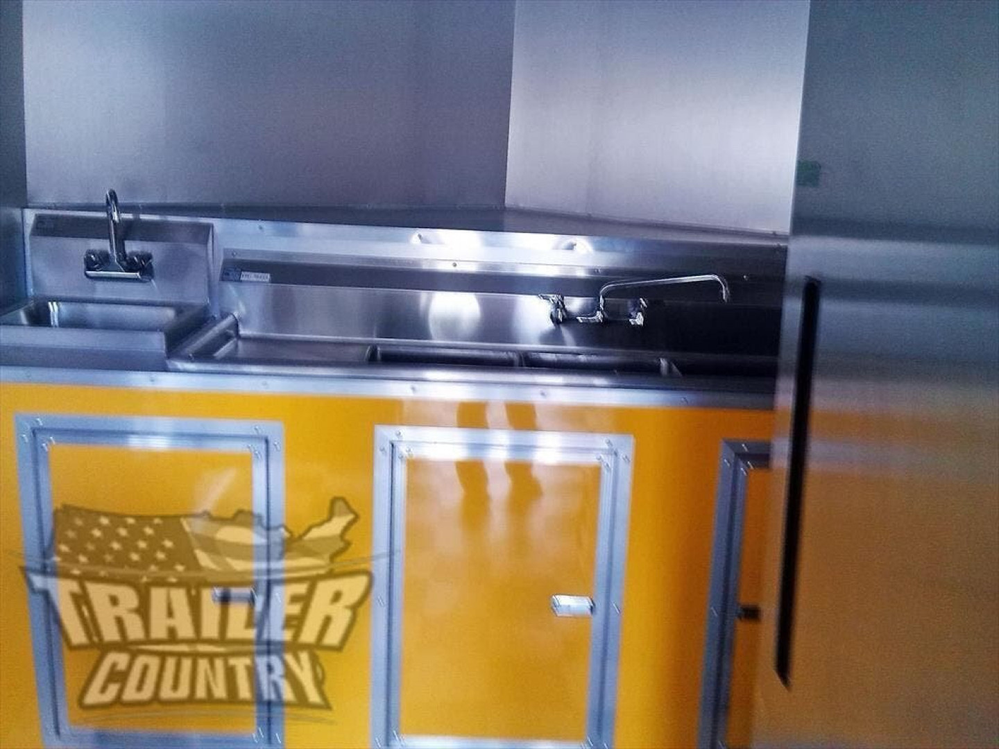 New 2026 NEW 8.5 X 16' V-NOSED ENCLOSED MOBILE KITCHEN VENDING TRAILER LOADED W/ OPTIONS & EQUIPMENT