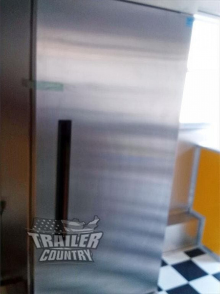 New 2026 NEW 8.5 X 16' V-NOSED ENCLOSED MOBILE KITCHEN VENDING TRAILER LOADED W/ OPTIONS & EQUIPMENT