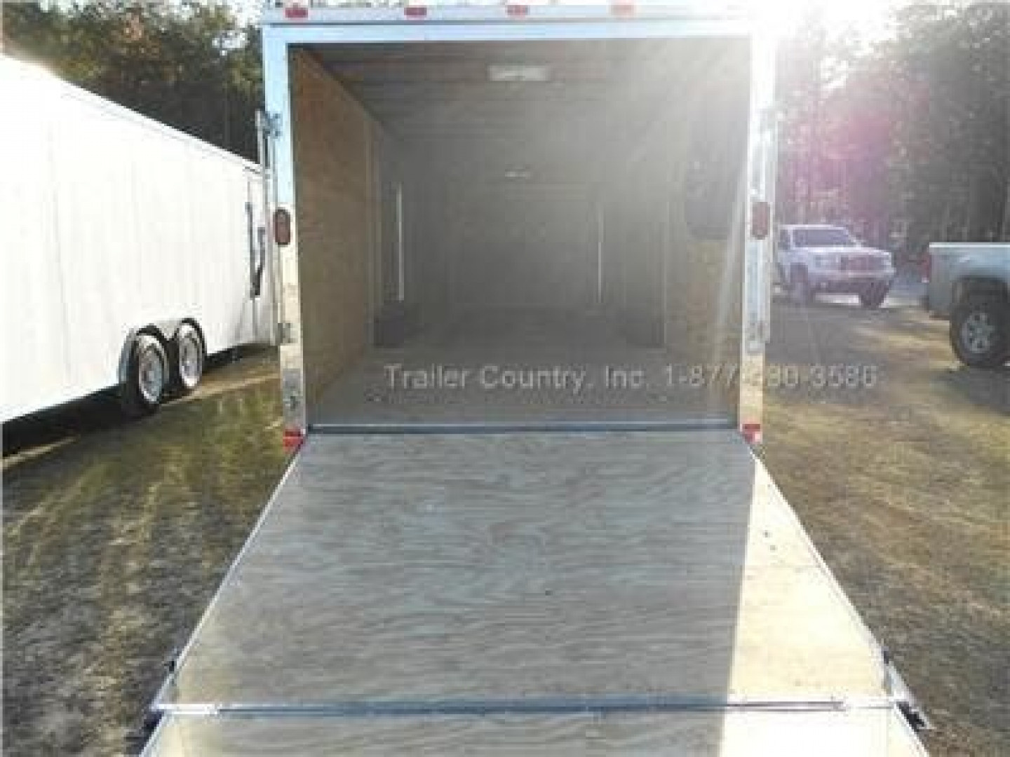 New 2026 NEW 8.5x28 Motorcycle, Landscape, ATV 4-Wheeler, Car Hauler Cargo Race Trailer
