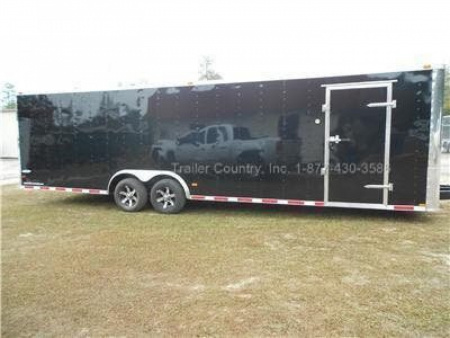 New 2026 NEW 8.5x28 Motorcycle, Landscape, ATV 4-Wheeler, Car Hauler Cargo Race Trailer