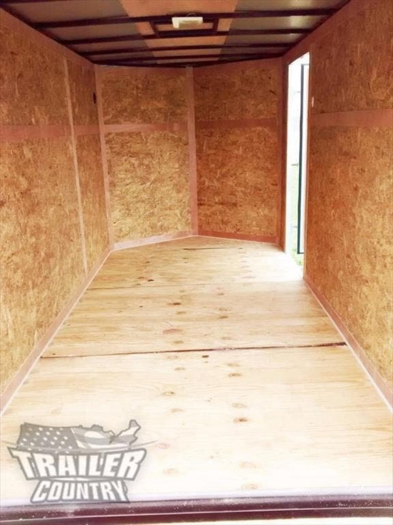 New 2026 New All American Series 6x12 Single Axle, V-Nosed Enclosed Trailer
