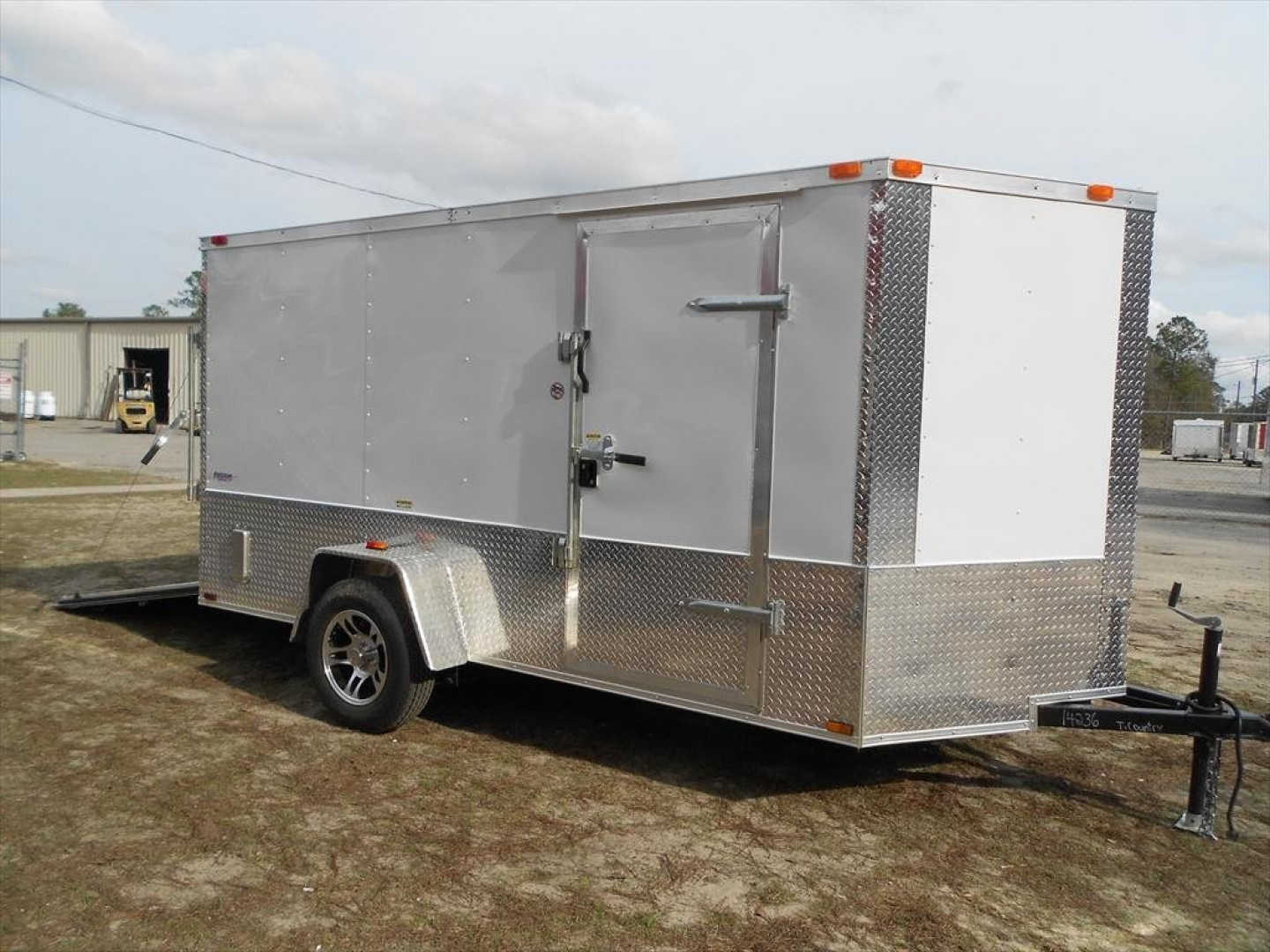New 2026 Brand New Model 6 x 12 Single Axle, Enclosed Motorcycle Cargo Trailer