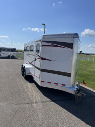Used 2022 4-Star 3H Slant Load BP Horse Trailer