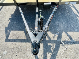 New Brand New 82" x 16' Utility Trailer w/Dovetail and Fold Down Ramp Gate