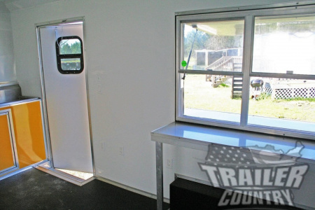 New 2026 Brand New Model 8.5x20 Tandem Axle, V-Nosed Enclosed Mobile Kitchen Concession