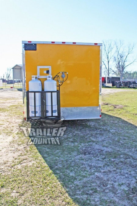 New 2026 Brand New Model 8.5x20 Tandem Axle, V-Nosed Enclosed Mobile Kitchen Concession