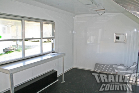 New 2026 Brand New Model 8.5x20 Tandem Axle, V-Nosed Enclosed Mobile Kitchen Concession