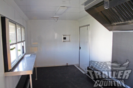 New 2026 Brand New Model 8.5x20 Tandem Axle, V-Nosed Enclosed Mobile Kitchen Concession