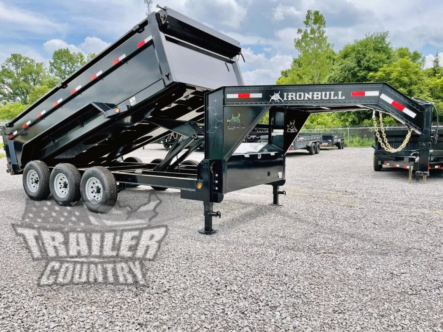 New 2026 NEW 7 x 16 Dump Trailer w/ 36" High Sides, Remote Power Up & Down, Plus MORE