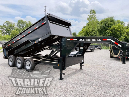 New 2026 NEW 7 x 16 Dump Trailer w/ 36" High Sides, Remote Power Up & Down, Plus MORE