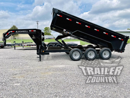 New 2026 NEW 7 x 16 Dump Trailer w/ 36  High Sides, Remote Power Up & Down, Plus MORE