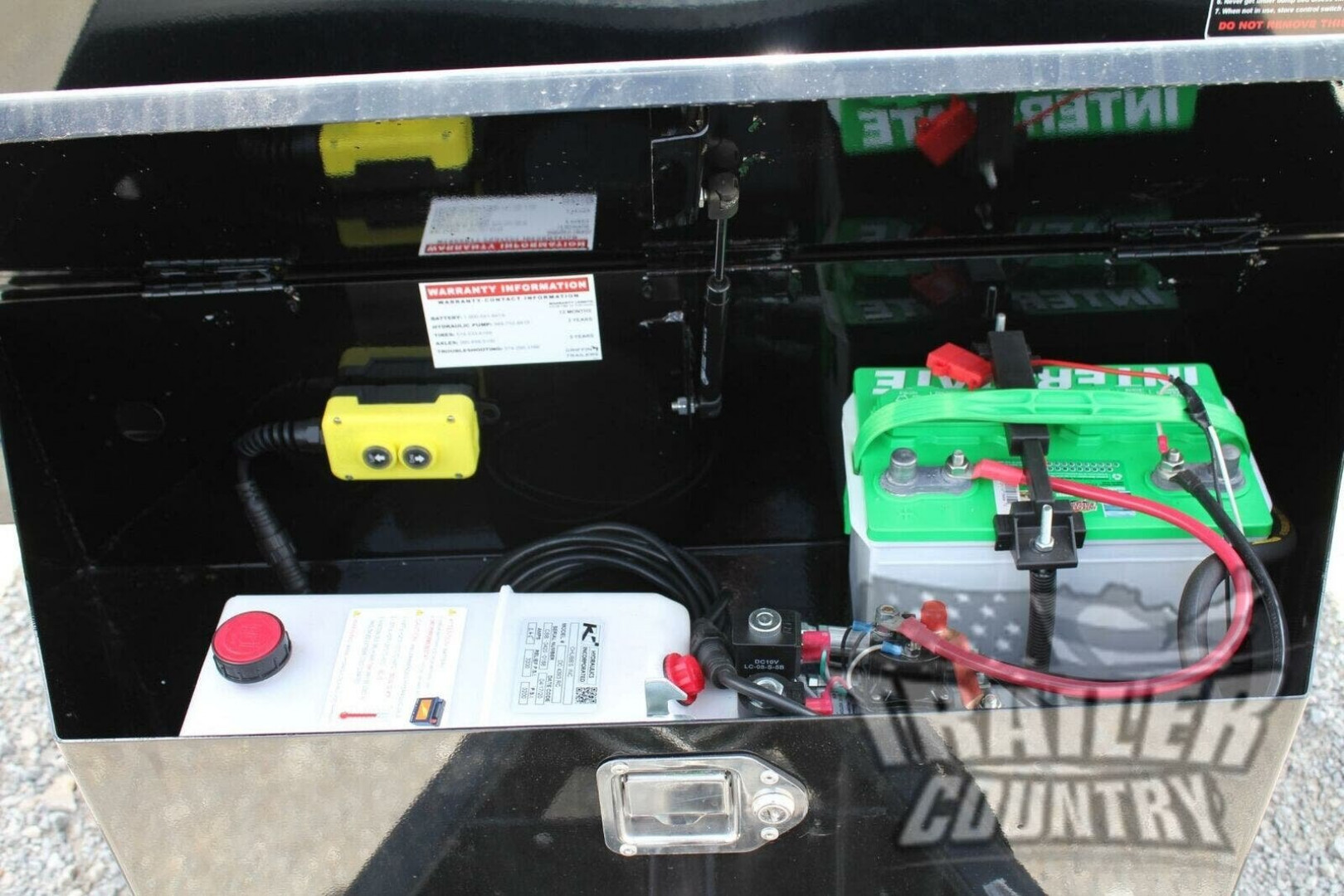 New Brand New 5' x 10' Bumper Pull Hydraulic Dump Trailer w/ Power Up & Down