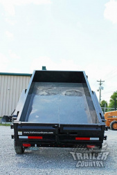 New Brand New 5' x 10' Bumper Pull Hydraulic Dump Trailer w/ Power Up & Down