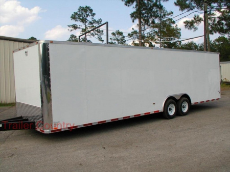 New 2026 Brand New Model HEAVY DUTY 8.5 x 28 Tandem Axle, Enclosed/Carhauler Trailer