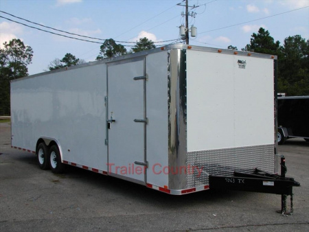 New 2026 Brand New Model HEAVY DUTY 8.5 x 28 Tandem Axle, Enclosed/Carhauler Trailer