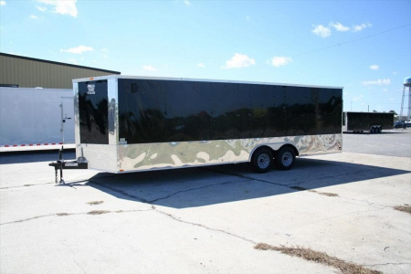 New 2026 NEW 8.5 x 24 Motorcycle, Snowmobile, ATV, 4-Wheeler, Landscape Trailer