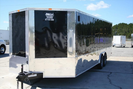 New 2026 NEW 8.5 x 24 Motorcycle, Snowmobile, ATV, 4-Wheeler, Landscape Trailer