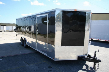 New 2026 NEW 8.5 x 24 Motorcycle, Snowmobile, ATV, 4-Wheeler, Landscape Trailer