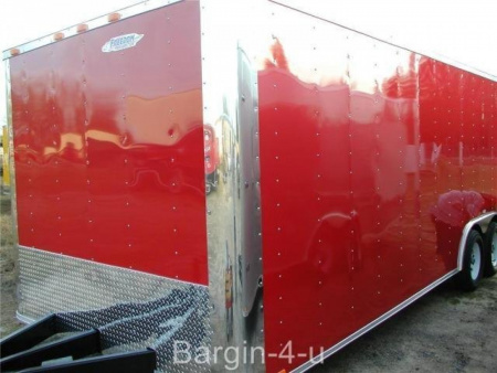 New 2026 NEW 8.5x20 Tandem Axle, Custom Enclosed Cargo Trailer. 6'6" Height