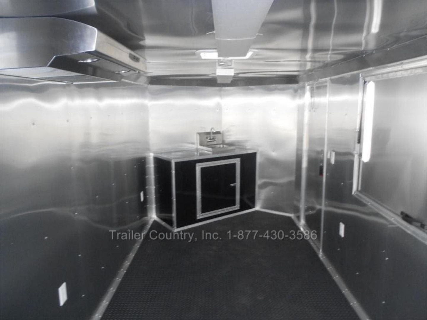 New 2026 New 7 x 20 Tandem Axle, Enclosed Concession/Food Vending Cargo Trailer with Porch