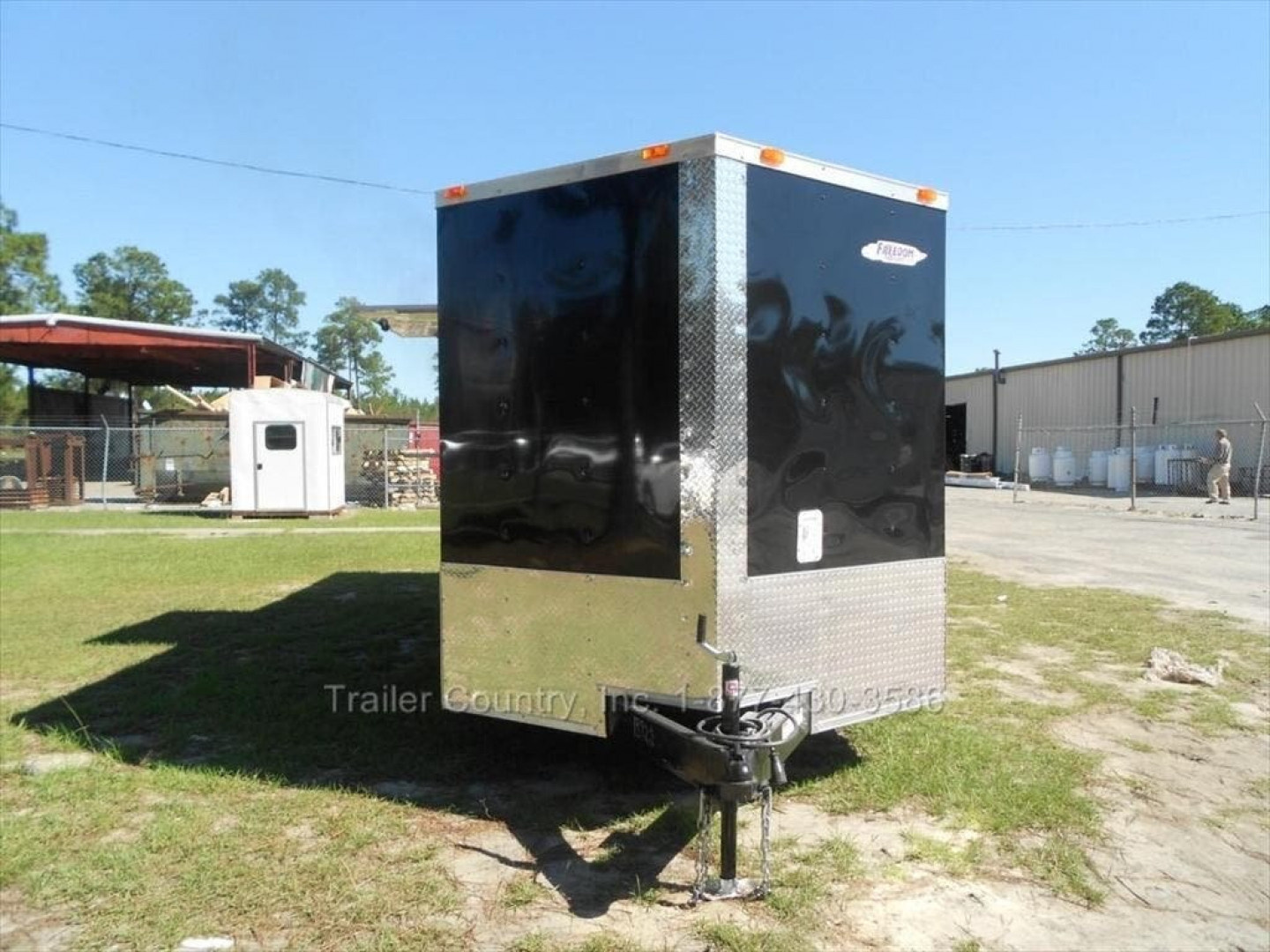New 2026 New 7 x 20 Tandem Axle, Enclosed Concession/Food Vending Cargo Trailer with Porch
