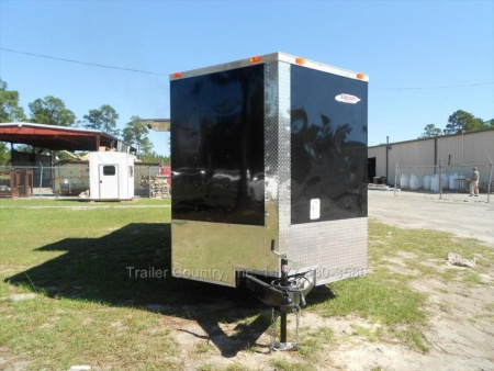 New 2026 New 7 x 20 Tandem Axle, Enclosed Concession/Food Vending Cargo Trailer with Porch