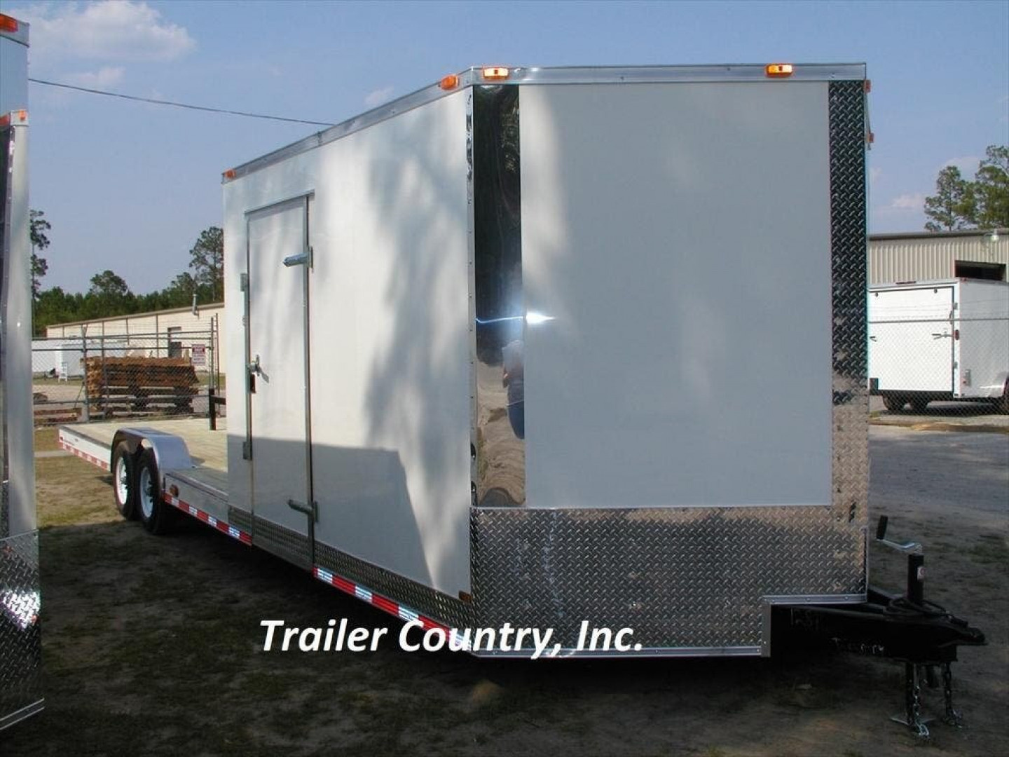 New 2026 NEW 8.5 x 30 Tandem Axle, Hybrid Enclosed Cargo + Open Deck Utility Trailer