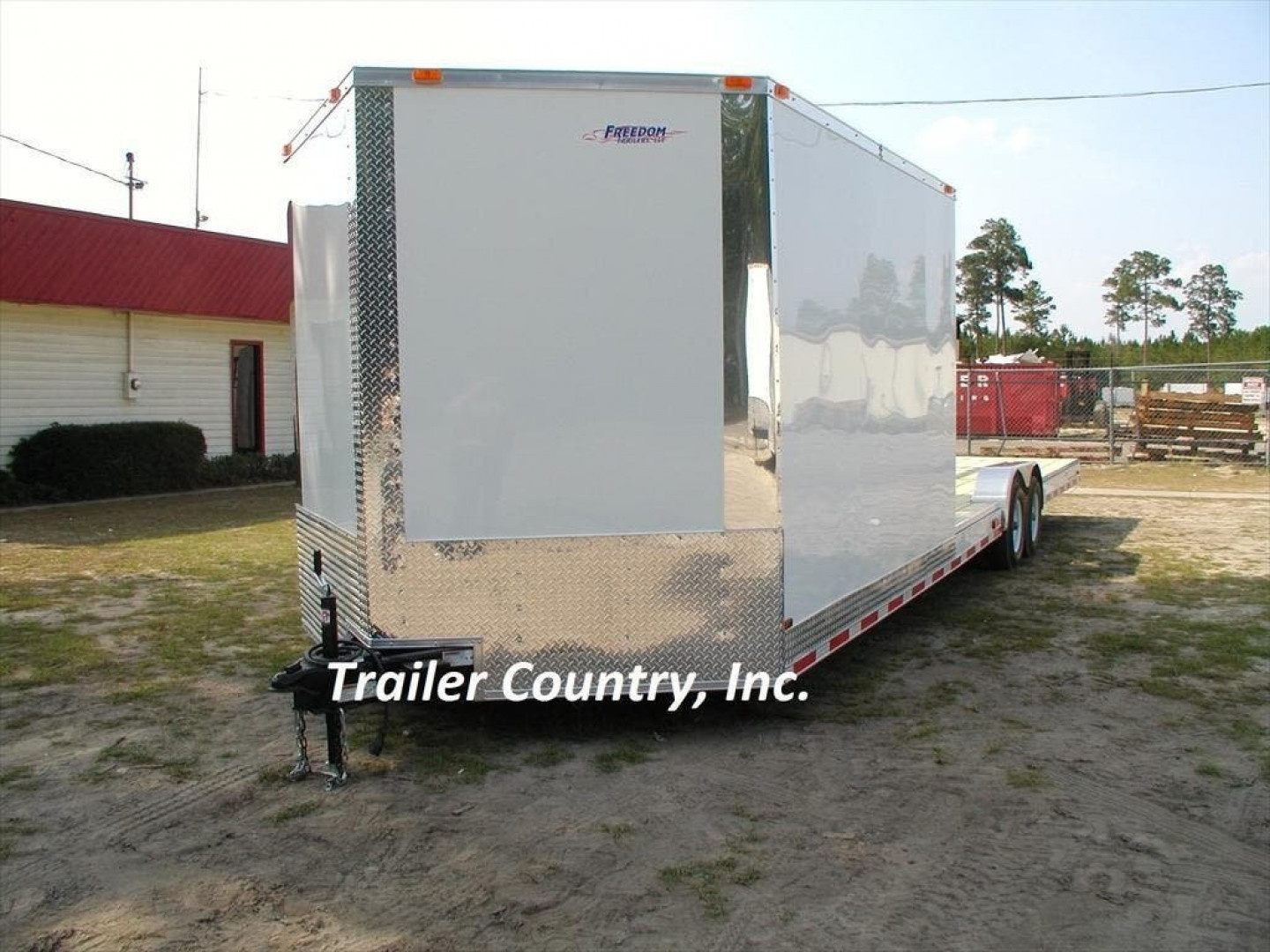 New 2026 NEW 8.5 x 30 Tandem Axle, Hybrid Enclosed Cargo + Open Deck Utility Trailer