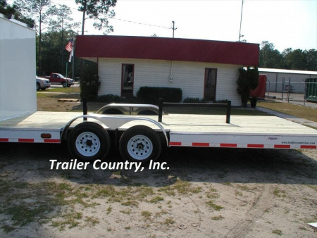 New 2026 NEW 8.5 x 30 Tandem Axle, Hybrid Enclosed Cargo + Open Deck Utility Trailer