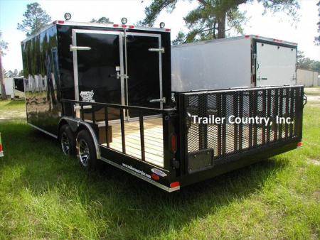 New 2026 NEW 8.5 x 20 CUSTOM Hybrid Trailer, you pick box size and deck size