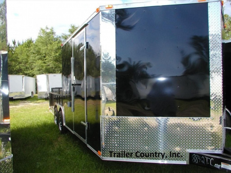 New 2026 NEW 8.5 x 20 CUSTOM Hybrid Trailer, you pick box size and deck size